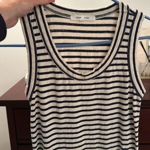 Emerson Fry striped dress - Navy and White